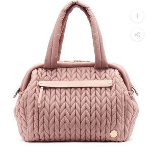 NOT FOR SALE COPY - Happ brand Paige carryall dusty rose. Happbrand